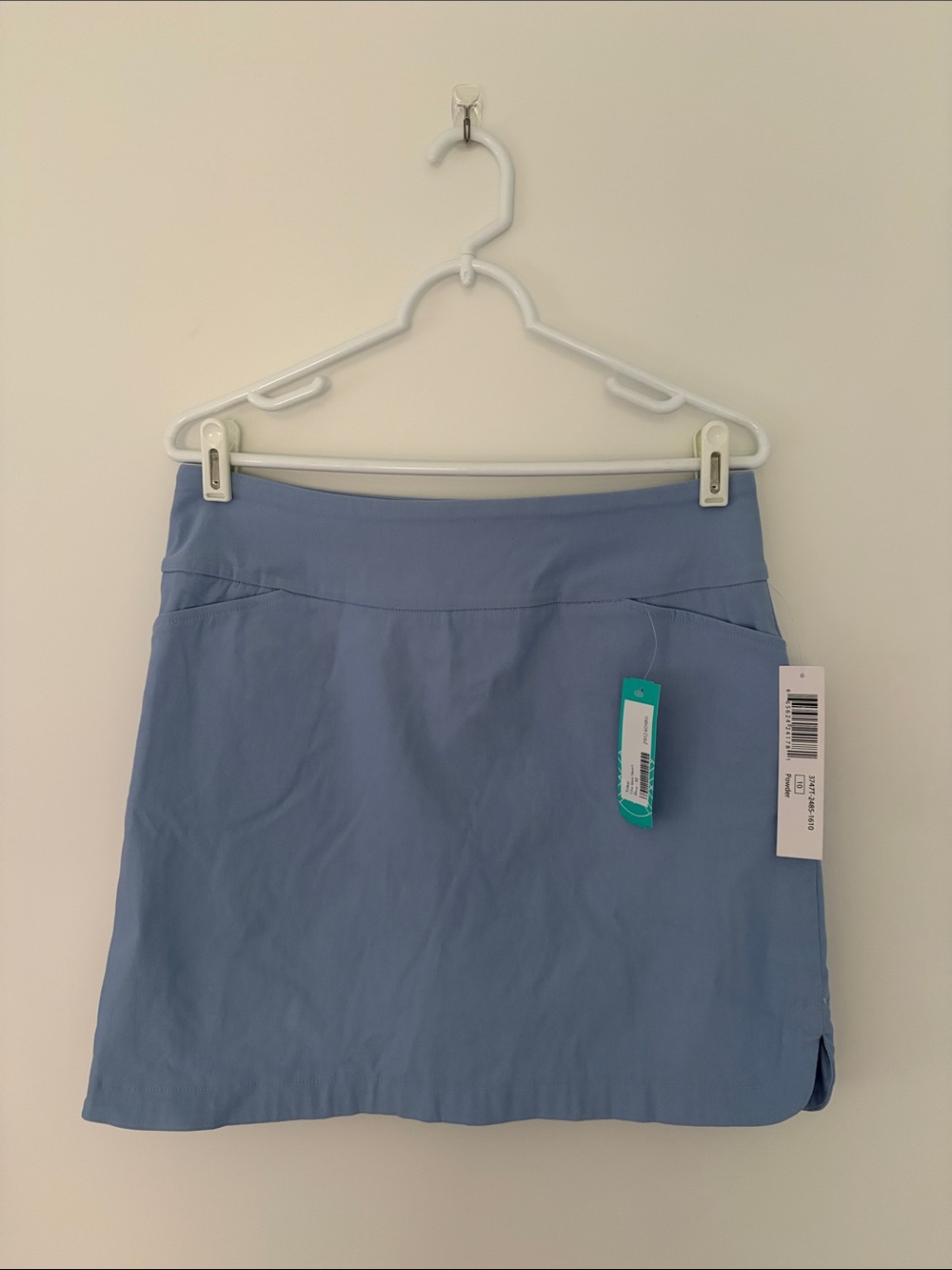 Tribal Light Blue Mini Skirt